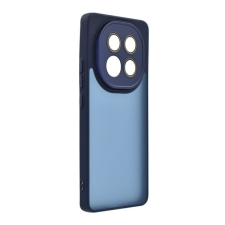 Gigapack Xiaomi Poco X7  szilikon telefonvédő (ütésállóság, akril hátlap, kameravédő) sötétkék tok és táska