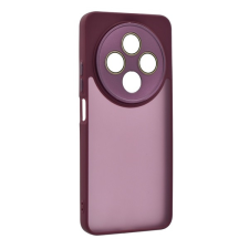 Gigapack Xiaomi Redmi 14C 4G szilikon telefonvédő (ütésállóság, akril hátlap, kameravédő) lila tok és táska