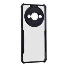 Gigapack Xiaomi Redmi A3 akril hátlapos tok átlátszó-fekete (GP-155809) (GP-155809) tok és táska