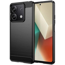 Gigapack Xiaomi Redmi Note 13 5G szálcsiszolt, karbon mintás tok fekete (GP-153571) tok és táska