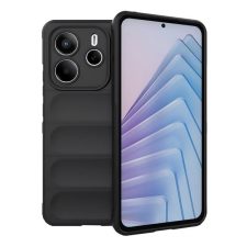 Gigapack Xiaomi Redmi Note 14 5G szilikon telefonvédő (ütésállóság, kameravédő, 3d) fekete tok és táska