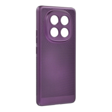 Gigapack Xiaomi Redmi Note 14 Pro 4G műanyag telefonvédő (légáteresztő, lyukacsos, kameravédő) lila tok és táska