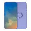 Gigapack Xiaomi Redmi Note 15 Pro 5G szilikon védő (tartógyűrű, mikrofiber plüss belső, mágneses, kameravédő) lila