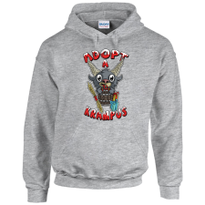 GILDAN Adopt a Krampus - Unisex Kapucnis Pulóver női pulóver, kardigán