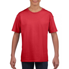 GILDAN Csomag akciós póló (min. 3 db) Gyerek póló Gildan GIB64000 Softstyle Youth T-Shirt -S, Red gyerek póló