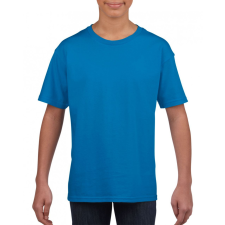 GILDAN Csomag akciós póló (min. 3 db) Gyerek póló Gildan GIB64000 Softstyle Youth T-Shirt -S, Sapphire gyerek póló