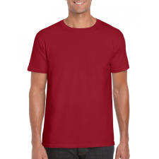GILDAN Csomag akciós póló (min. 3 db) Uniszex póló Gildan GI64000 Softstyle Felnőtt póló -XL, Cardinal Red férfi póló