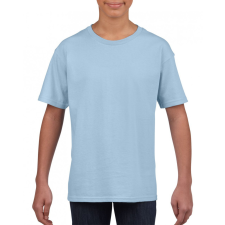 GILDAN Csomag akciós póló (min. 5 db) Gyerek póló Gildan GIB64000 Softstyle Youth T-Shirt -L, Light Blue gyerek póló