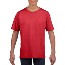 GILDAN Csomag akciós póló (min. 5 db) Gyerek póló Gildan GIB64000 Softstyle Youth T-Shirt -XS, Red gyerek póló