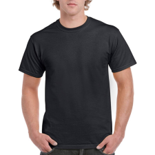 GILDAN Csomag akciós póló (minimum 3 db) Uniszex póló Rövid ujjú Gildan Ultra Cotton Adult T-Shirt - XL, Fekete férfi póló