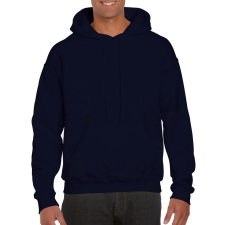 GILDAN Dryblend® felnőtt kapucnis pulóver (navy, XL) munkaruha