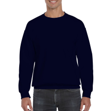 GILDAN Dryblend® felnőtt környakú pulóver (navy, L) munkaruha