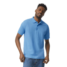 GILDAN DryBlend rövid ujjú galléros férfi póló, Gildan GI8800, Carolina Blue-XL