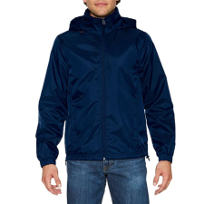 GILDAN Dzseki (Gildan Hammer) unisex kapucnis állítható derék unisex, navy, S munkaruha