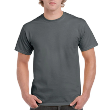 GILDAN Előmosott kerek nyakkivágásu ultra póló, Gildan GI2000, Charcoal-2XL férfi póló