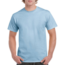 GILDAN Férfi póló Rövid ujjú Gildan Heavy Cotton Adult T-Shirt - 2XL, Világos kék