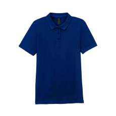 GILDAN GIL64800-B3 SOFTSTYLE® LADIES' DOUBLE PIQUÉ POLO WITH 3 COLOUR-MATCHED BUTTONS L