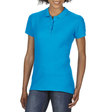 GILDAN GIL64800 SOFTSTYLE® LADIES&#039; DOUBLE PIQUÉ POLO L munkaruha