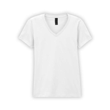 GILDAN GIL64V00-EX rövid ujjú V-nyakú softstyle Női póló White-XL női póló