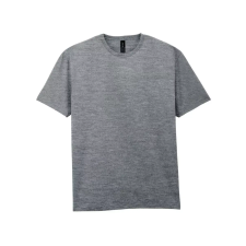 GILDAN Gildan GI3000 körkötött rövid ujjú férfi pamut póló Graphite Heather-2XL férfi póló