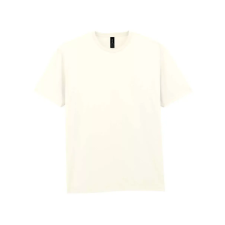 GILDAN Gildan GI3000 körkötött rövid ujjú férfi pamut póló Off White-XS férfi póló