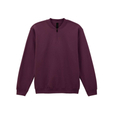 GILDAN GISF008 SOFTSTYLE MIDWEIGHT ADULT FLEECE 1/4 ZIP SWEATSHIRT 3XL férfi pulóver, kardigán