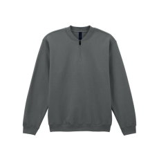 GILDAN GISF008 SOFTSTYLE MIDWEIGHT ADULT FLEECE 1/4 ZIP SWEATSHIRT S