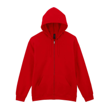 GILDAN GISF600 SOFTSTYLE® MIDWEIGHT FLEECE ADULT FULL ZIP HOODED SWEATSHIRT M férfi pulóver, kardigán