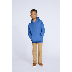 GILDAN Gyerek kapucnis pulóver Gildan GIB18500 Heavy Blend™ Youth Hooded Sweatshirt -L, Graphite Heather