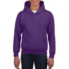 GILDAN Gyerek kapucnis pulóver Gildan GIB18500 Heavy Blend™ Youth Hooded Sweatshirt -L, Purple