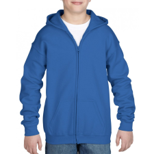 GILDAN Gyerek kapucnis pulóver Gildan GIB18600 Heavy Blend™ Youth Full Zip Hooded Sweatshirt -S, Royal gyerek pulóver, kardigán