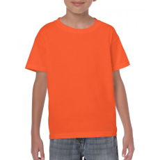 GILDAN Gyerek póló Gildan GIB5000 Heavy Cotton Youth T-Shirt -S, Orange