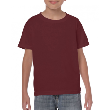 GILDAN Gyerek póló Gildan GIB5000 Heavy Cotton Youth T-Shirt -XL, Maroon gyerek póló