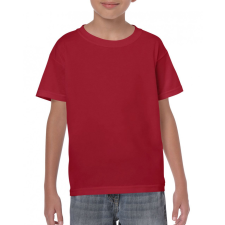 GILDAN Gyerek póló Gildan GIB5000 Heavy Cotton Youth T-Shirt -XS, Cardinal Red gyerek póló