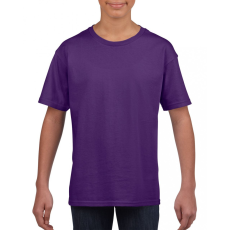 GILDAN Gyerek póló Gildan GIB64000 Softstyle® Youth T-Shirt -M, Purple