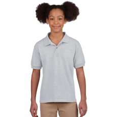 GILDAN Gyerek póló Gildan GIB8800 Dryblend® Youth Jersey polo Shirt -XL, Sport Grey