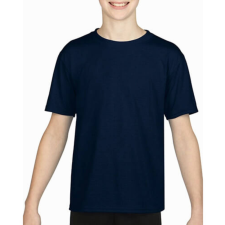 GILDAN Gyerek póló Rövid ujjú Gildan Gildan Performance Youth T-Shirt - L (164), Sötétkék (navy) gyerek póló
