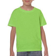 GILDAN Gyerek póló Rövid ujjú Gildan Heavy Cotton Youth T-Shirt - L (176), Lime