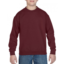 GILDAN Gyerek pulóver Gildan GIB18000 Heavy Blend™ Youth Crewneck Sweatshirt -L, Maroon gyerek pulóver, kardigán