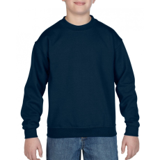 GILDAN Gyerek pulóver Gildan GIB18000 Heavy Blend™ Youth Crewneck Sweatshirt -L, Navy