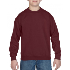 GILDAN Gyerek pulóver Gildan GIB18000 Heavy Blend™ Youth Crewneck Sweatshirt -M, Maroon