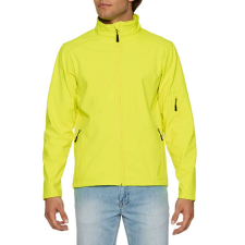 GILDAN hammer GISS800 uniszex softshell dzseki, Safety Green-S férfi kabát, dzseki