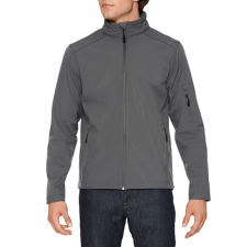 GILDAN Hammer uniszex softshell dzseki, Gildan GISS800, Charcoal-S férfi kabát, dzseki