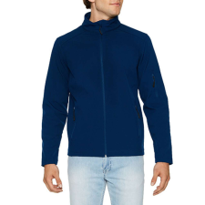 GILDAN Hammer uniszex softshell dzseki, Gildan GISS800, Navy-M férfi kabát, dzseki