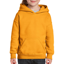 GILDAN kapucnis gyerek pulóver, GIB18500, Gold-L gyerek pulóver, kardigán