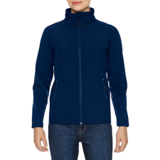 GILDAN Karcsúsított softshell cipzáros női dzseki, Gildan GILSS800, Navy-XL női dzseki, kabát