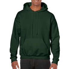 GILDAN Kenguru zsebes kapucnis pulóver, Gildan GI18500, Forest Green-L