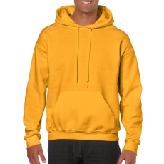 GILDAN Kenguru zsebes kapucnis pulóver, Gildan GI18500, Gold-XL