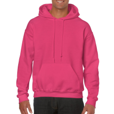 GILDAN Kenguru zsebes kapucnis pulóver, Gildan GI18500, Heliconia-5XL férfi pulóver, kardigán