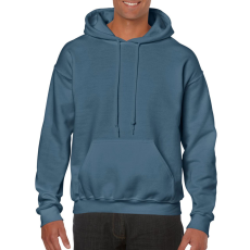 GILDAN Kenguru zsebes kapucnis pulóver, Gildan GI18500, Indigo Blue-2XL